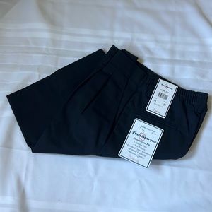 Tom Sawyer | Boys Size 16, Waist 28 | Navy Blue Slacks (Shorts)